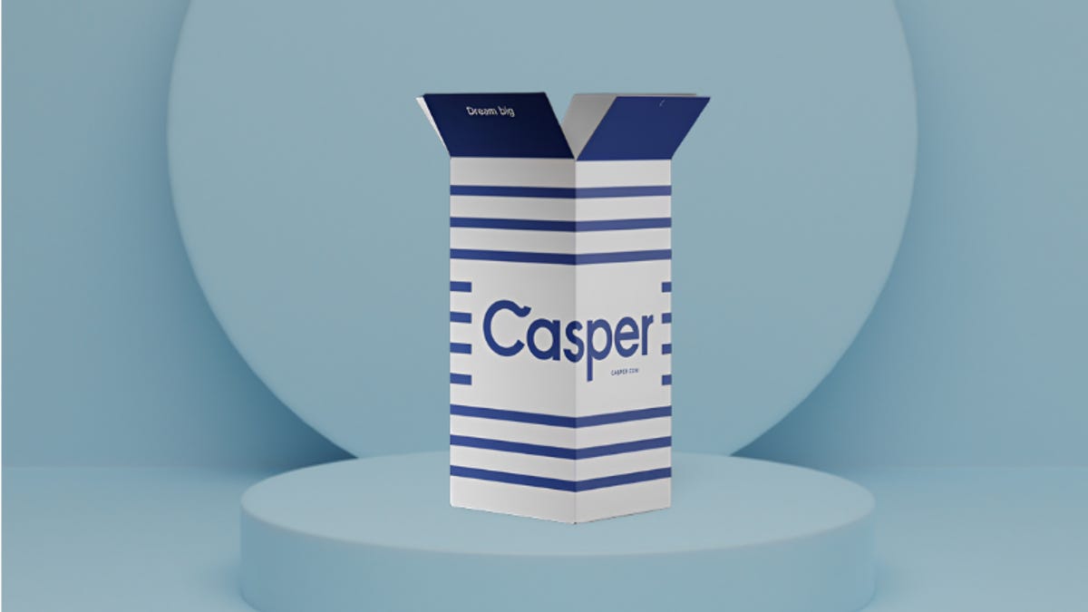Box of Casper mattress