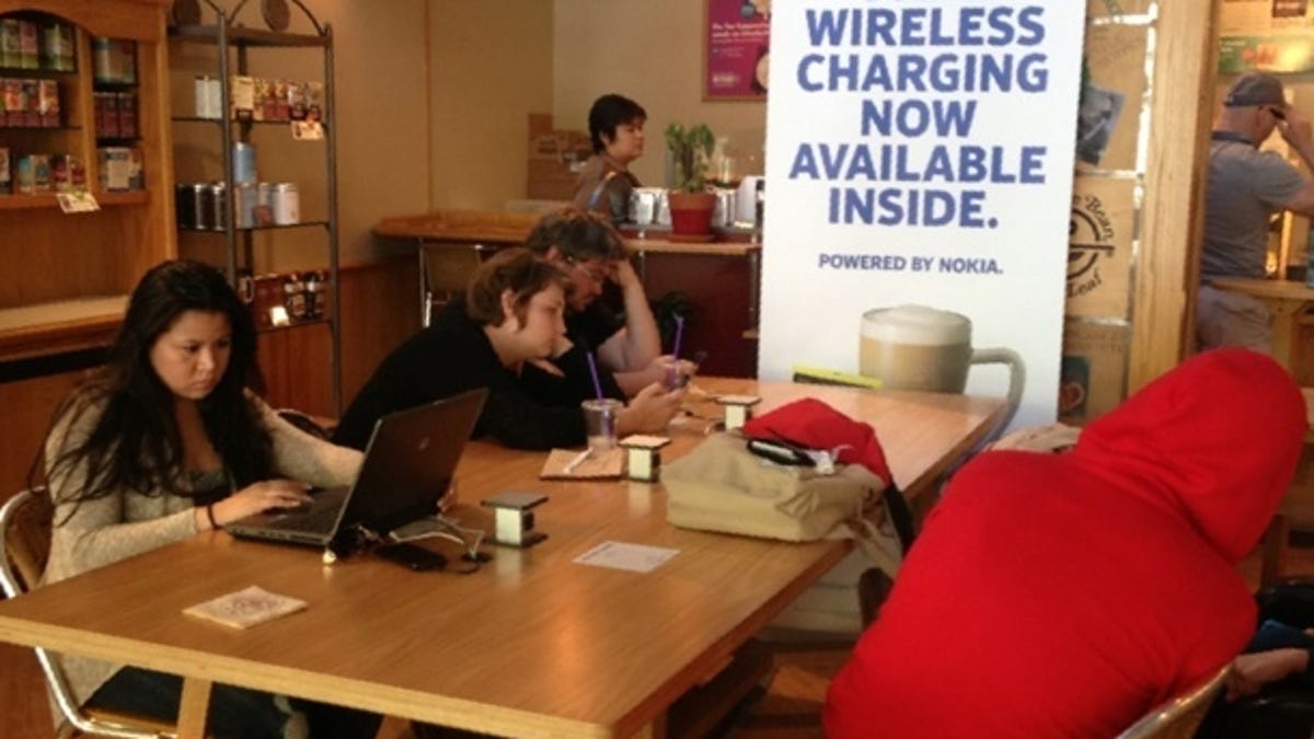 Nokia and Coffee Bean launch wireless charging stations in San Francisco