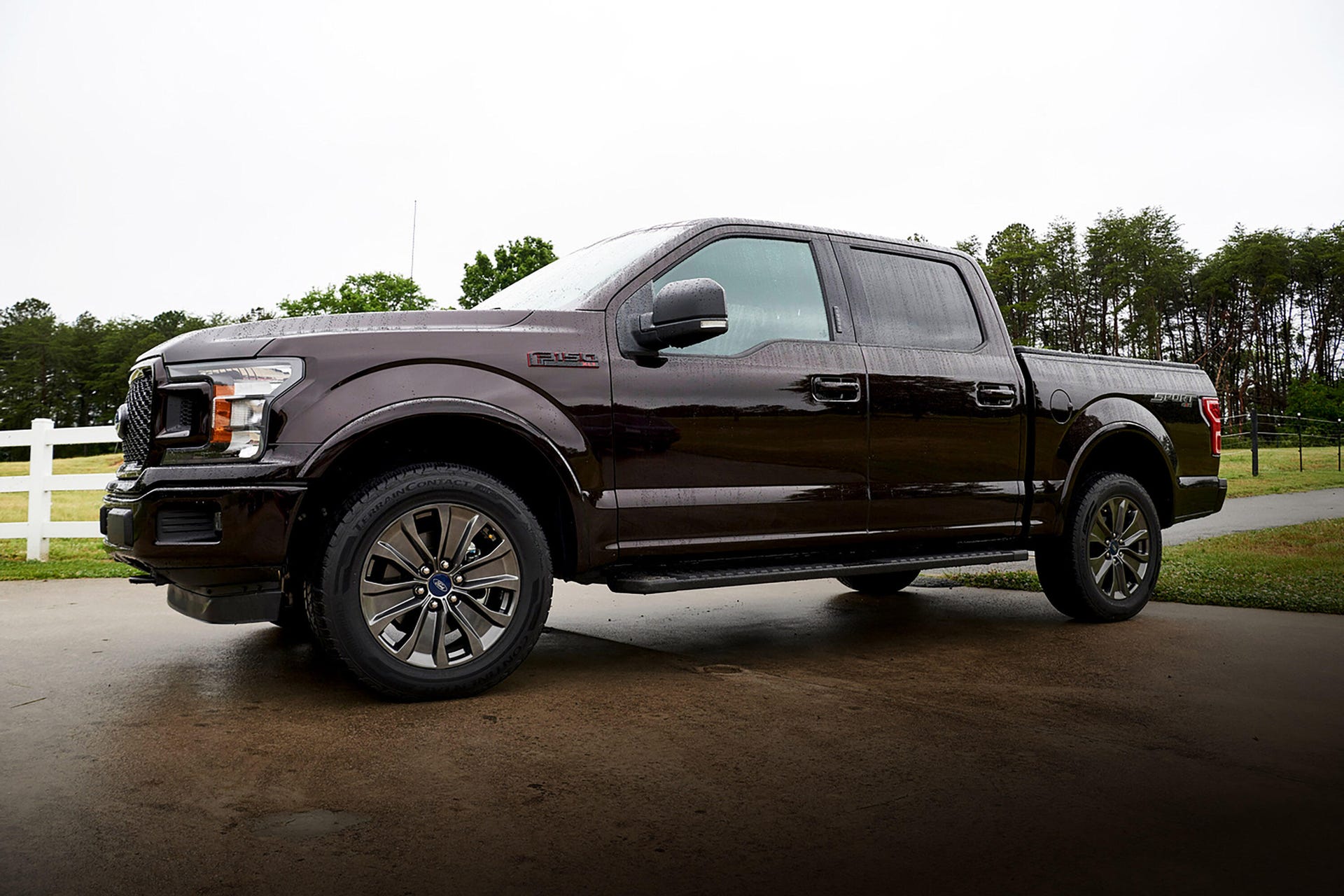 Ford F-150 on Continental tires
