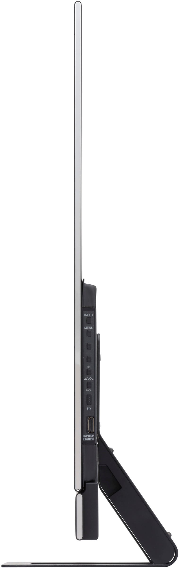 The JVC LT-32WX50 is just a quarter of an inch thick at its slimmest point.