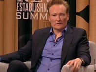 <p>Twitter gave Conan O'Brien a place to tell jokes when he couldn't be on TV.</p>