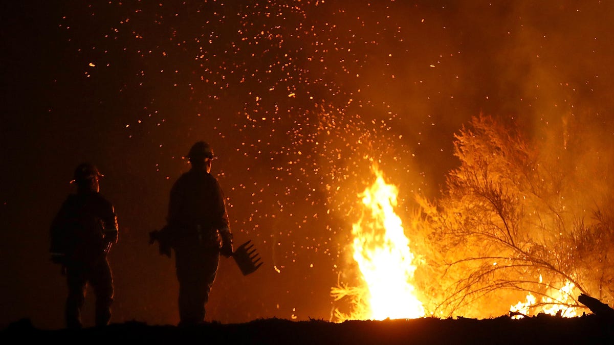 Mendocino-Complex Fire In Northern California
