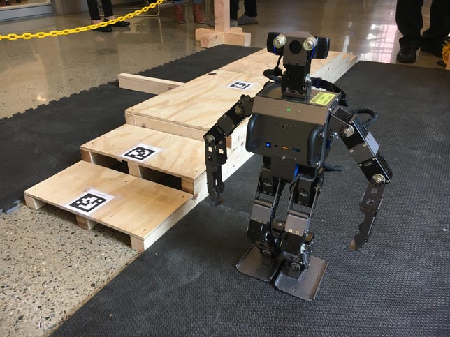 Humanoid robot from University of Massachusetts, Lowell.