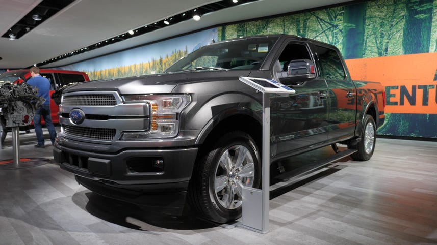 Ford throws a Power Stroke diesel engine into the F-150 at Detroit
