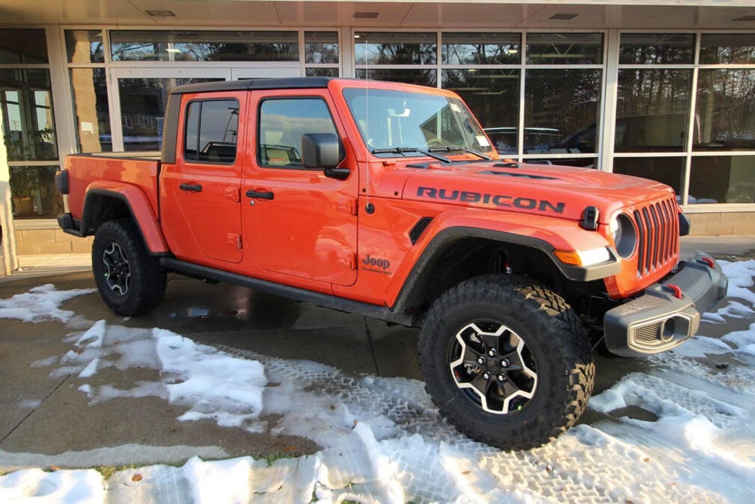 Jeep Gladiator from Groundhog Day Super Bowl commercial for sale