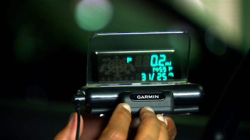 Keep your eyes on the road with Garmin HUD