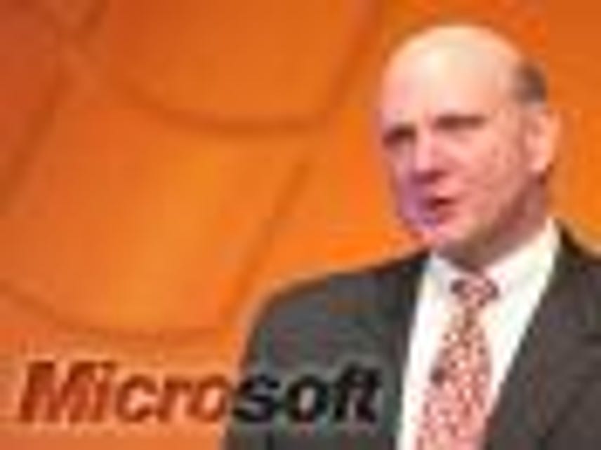 Ballmer gets intense talking Microsoft strategy