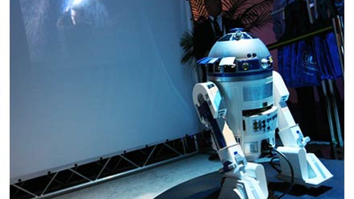 The R2D2 projector from DLP Texas Instruments