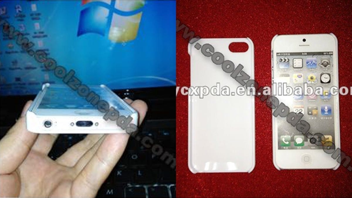 Did a Chinese case manufacturer accidentally reveal the first real photos of an iPhone 5?