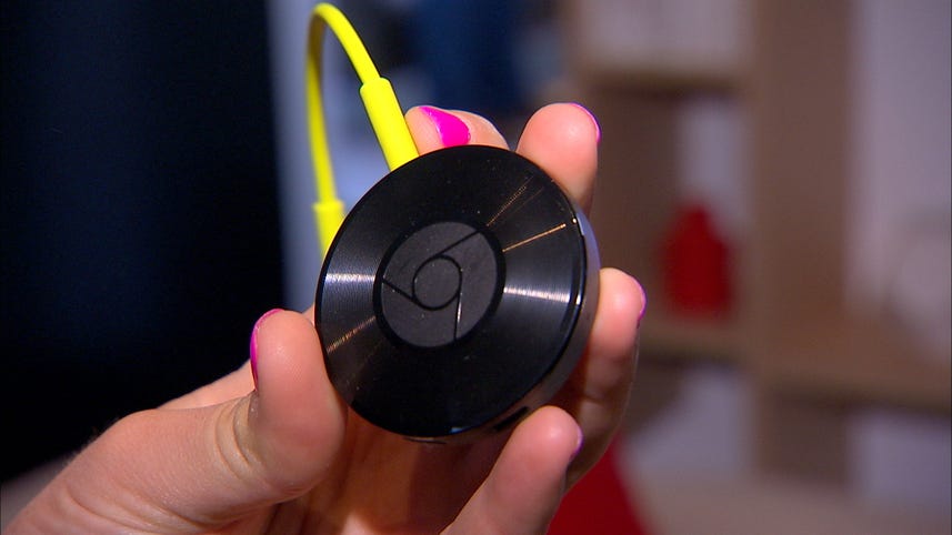 Chromecast Audio turns speakers into Wi-Fi streamers