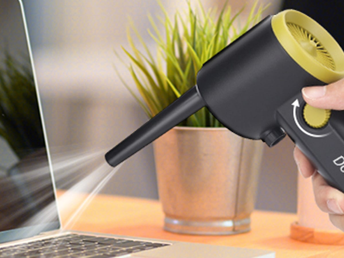Clean All the Nooks and Crannies With This Rechargeable Compressed Air  Duster for $56 - CNET