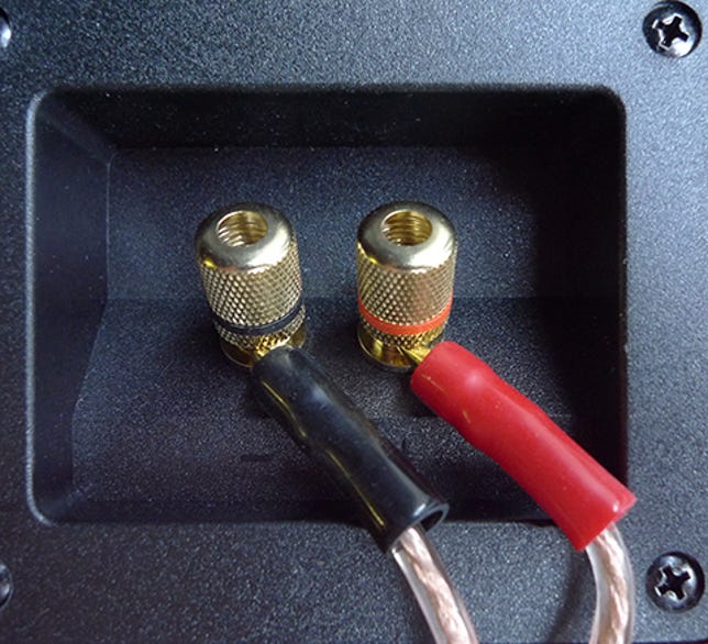Check your speaker wiring.