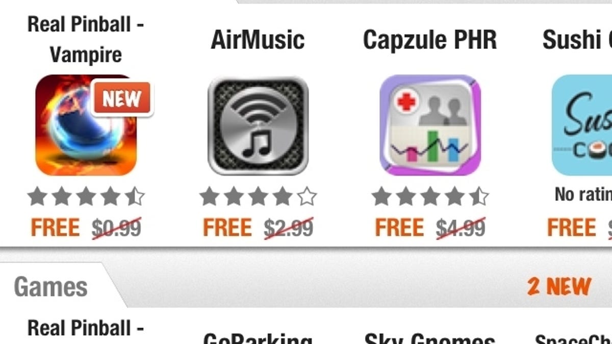 There&apos;s an embarrassment of free-app riches inside Appsfire Deals.