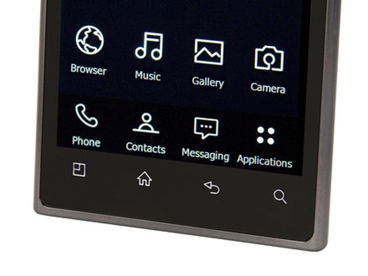 LG Prada Phone 3.0 menu