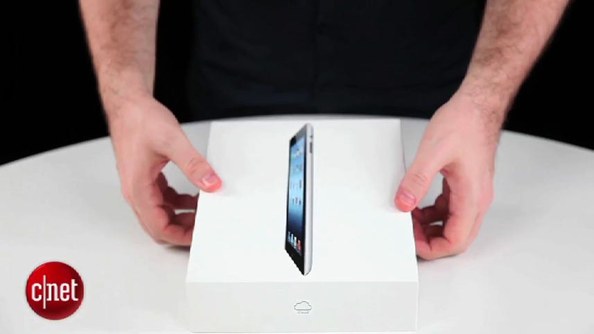 New iPad unboxed