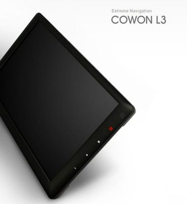 Photo of Cowon L3 portable video player.