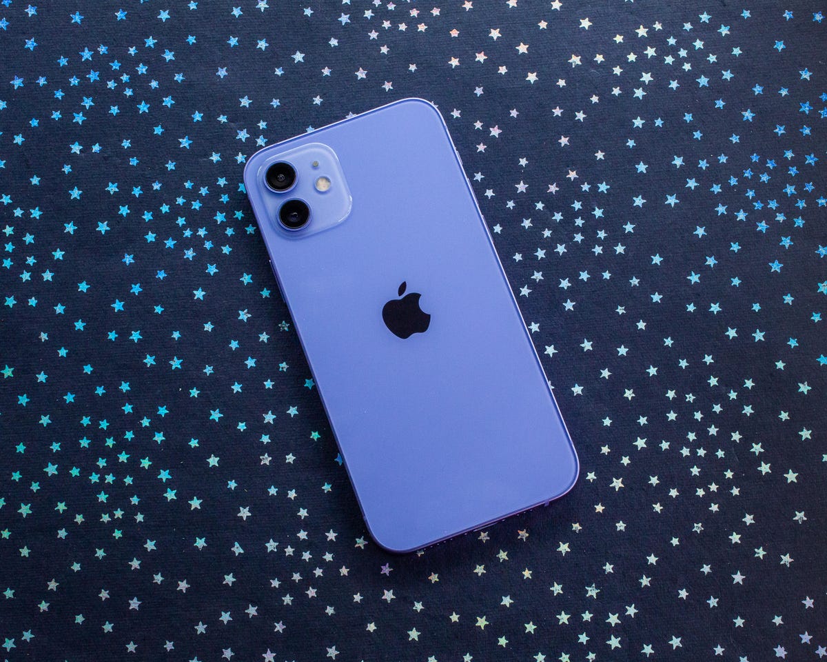 The purple iPhone 12