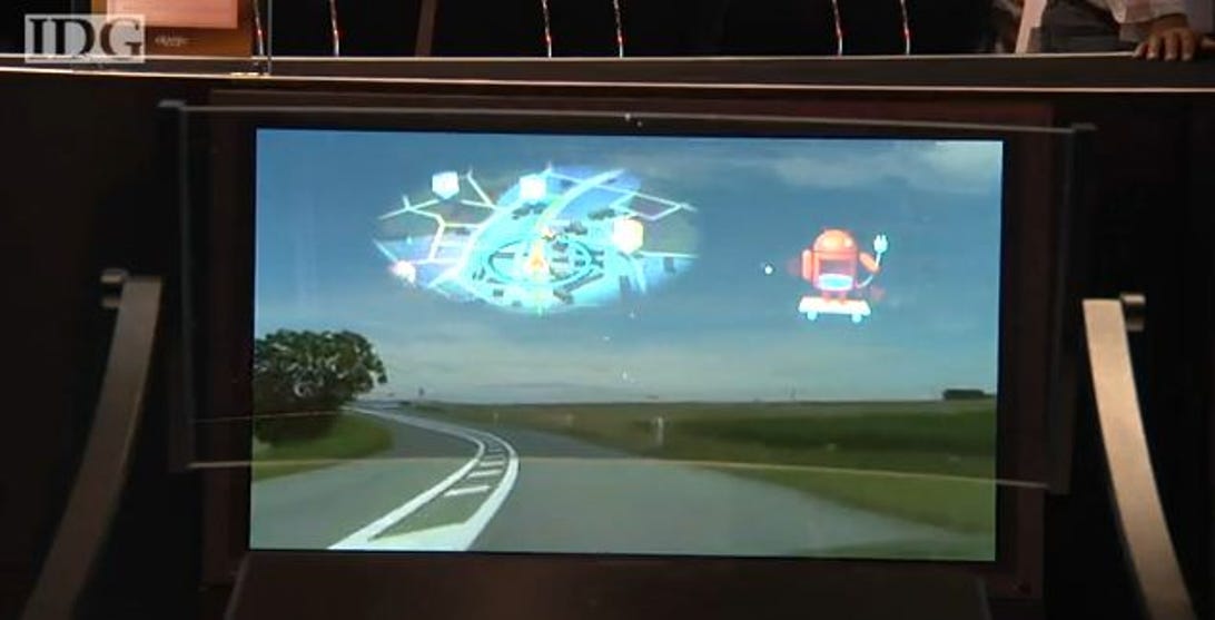 Pioneer's prototype HUD could make it to the market as an aftermarket product or as an OEM option.