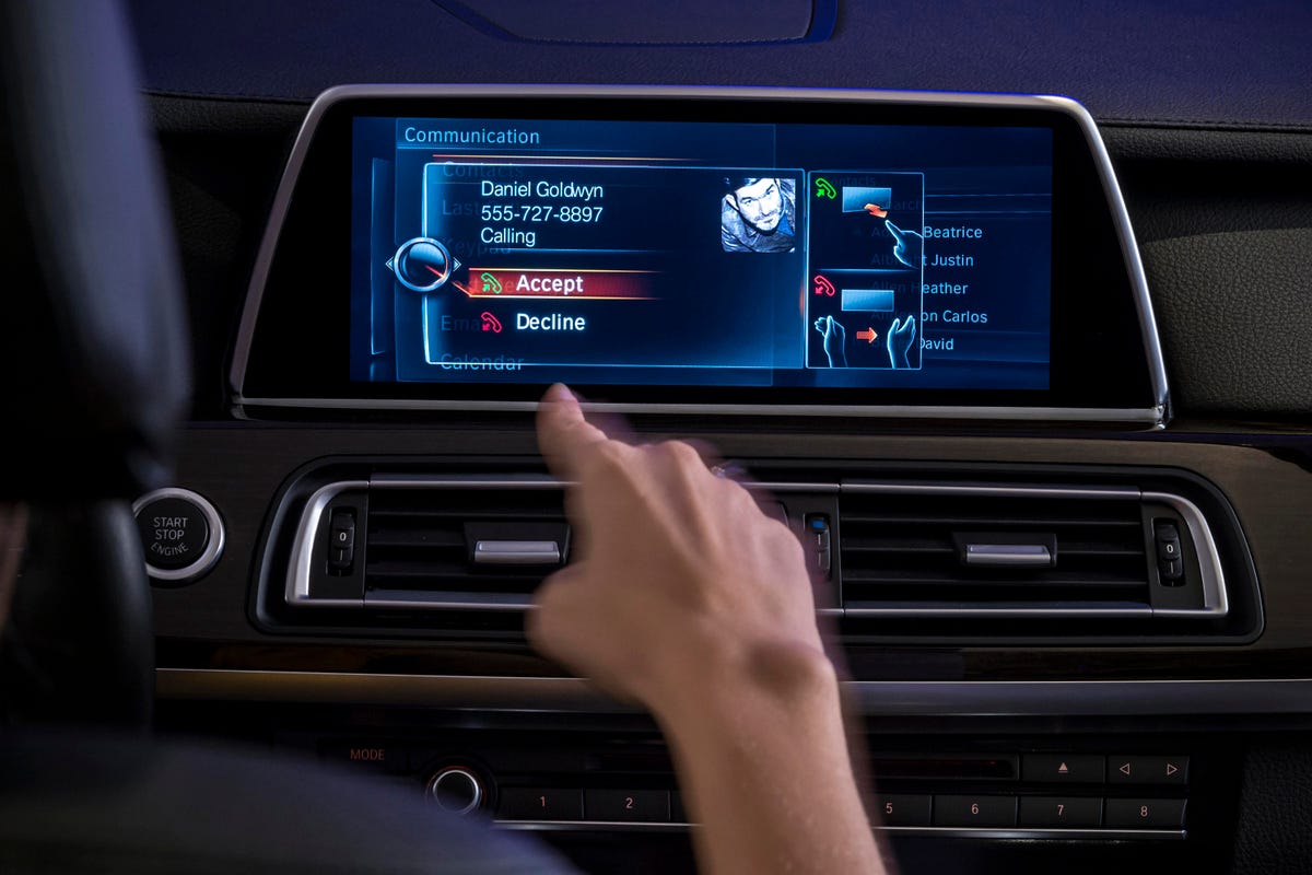 BMW gesture controls