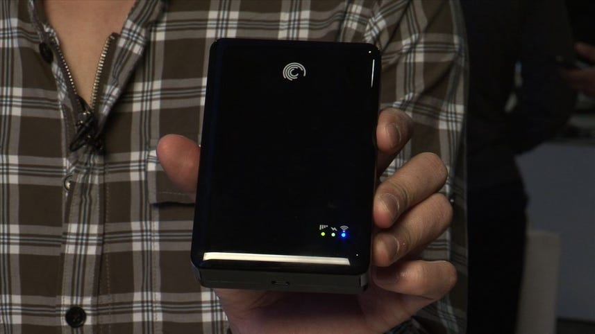 On-the-go with Seagate's 4G LTE server