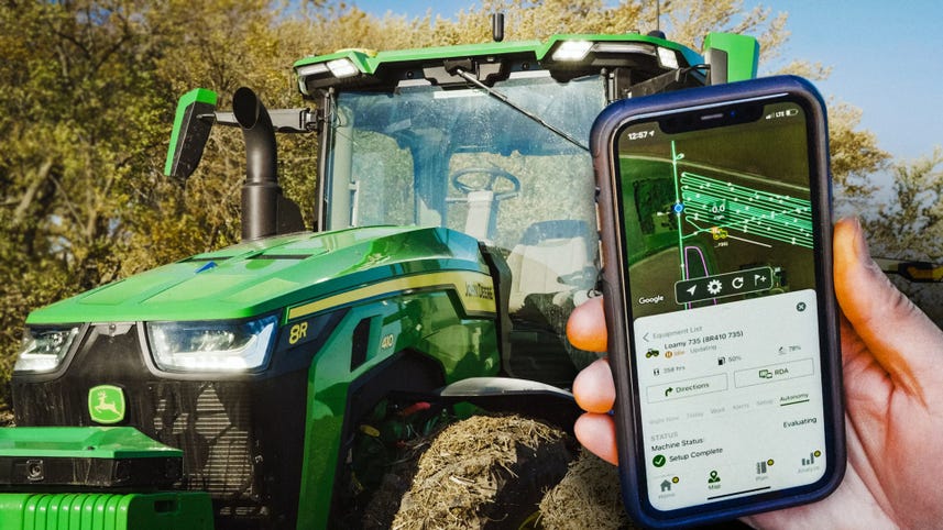John Deere tractors go totally autonomous