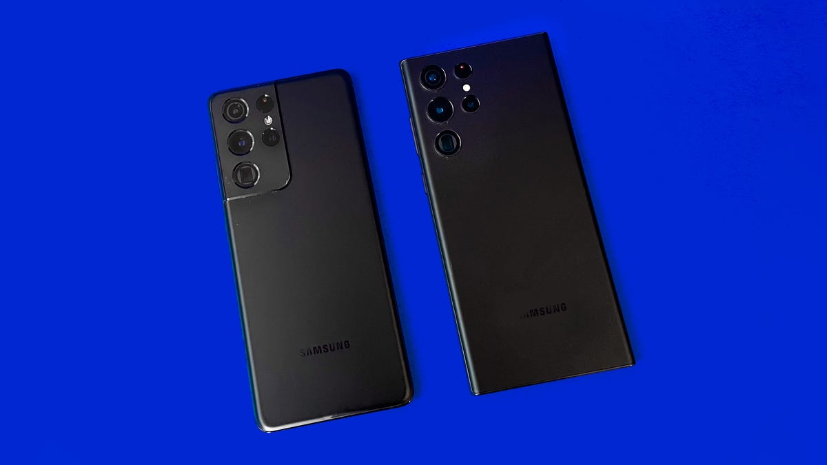 Samsung S21 Ultra versus S22 Ultra