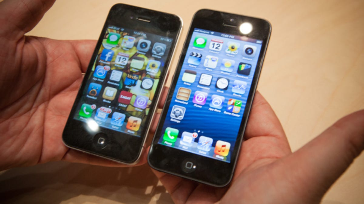 A look at the iPhone 4S and iPhone 5.
