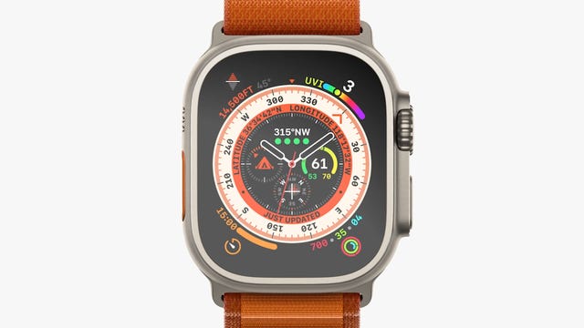 front display apple watch ultra