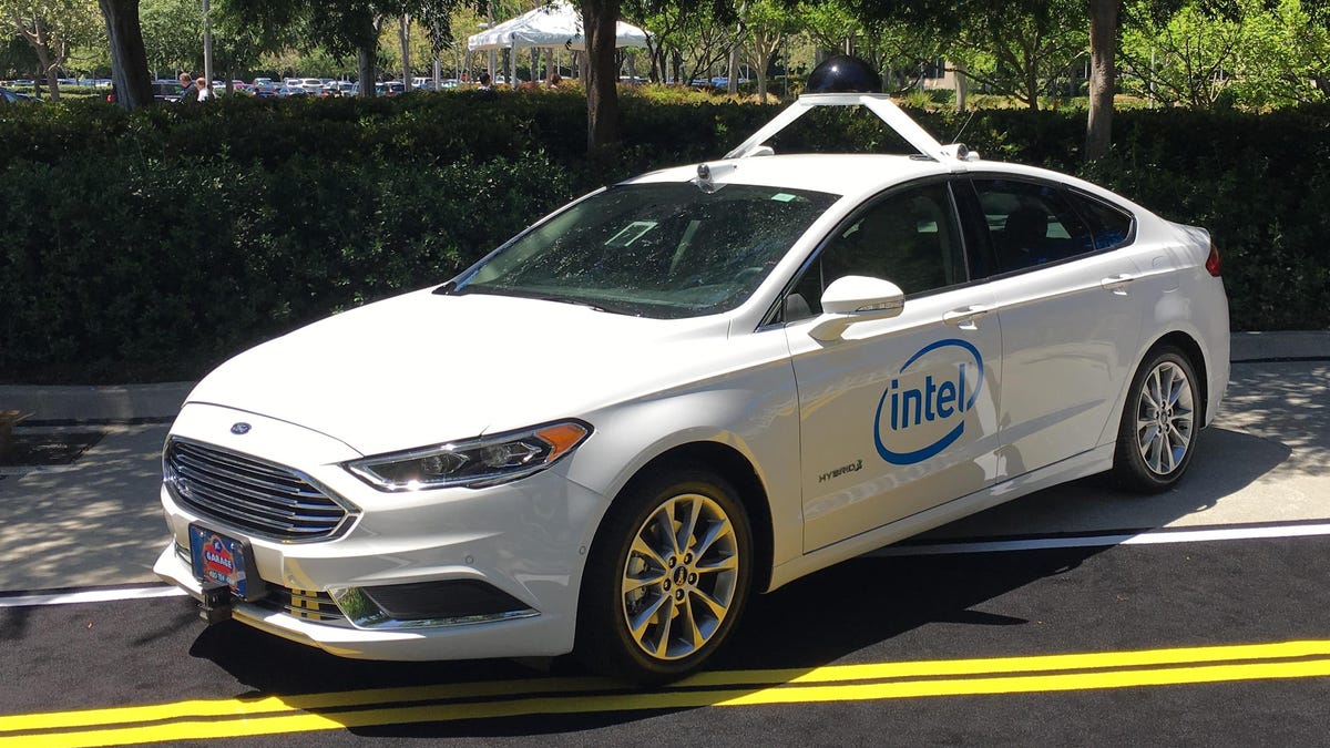 Intel self-driving car