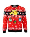 <p>Collect them all! This <a href="https://www.geekstore.com/collections/jumpers/products/official-pokemon-christmas-jumper-ugly-sweater" target="_blank">Pokemon ugly Christmas sweater</a> features characters Pikachu wearing a Santa hat, along with other Pokemon characters including &nbsp;It retails for $40 (about £31, AU$59).</p>
