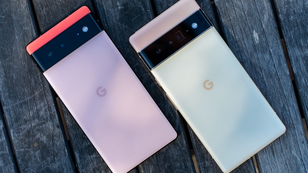 Google Pixel 6 and Pixel 6 Pro smartphones