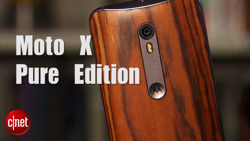 Motorola Moto X Pure Edition emphasizes custom style and 'pure' Google Android