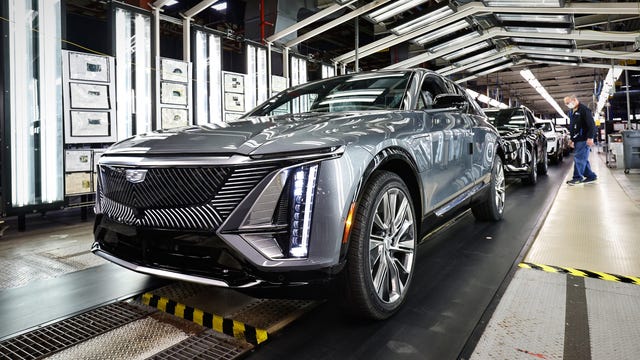 2023 Cadillac Lyriq Production Starts