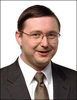 Photo of John Hodgman as PC guy.