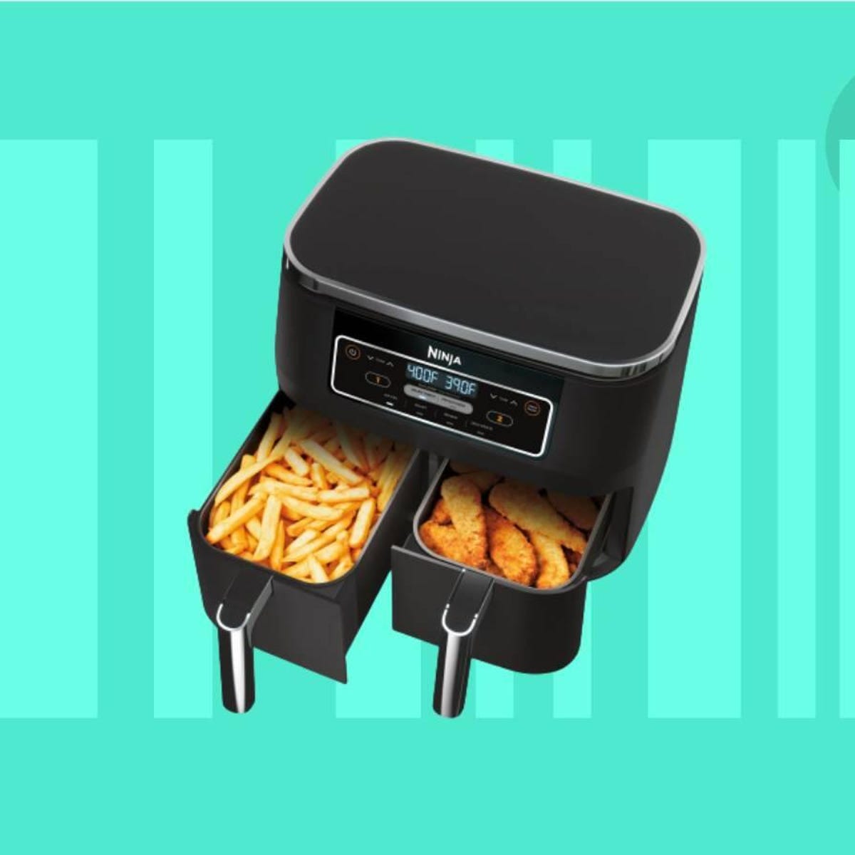 Ninja's Dual-Basket Air Fryer Is on Sale for $100 at Target Right Now