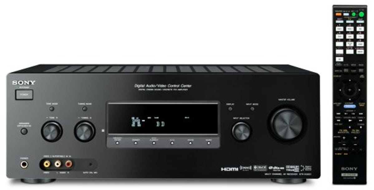 The Sony STR-DG820 looks like the sweet spot in the line, with four HDMI inputs and high resolution audio decoding.