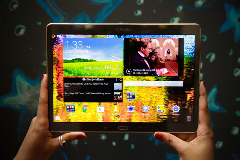 Extra kousen merk Samsung Galaxy Tab S review: A premium Android tablet for movie buffs - CNET