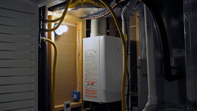 Tankless water heater in a DC-area home