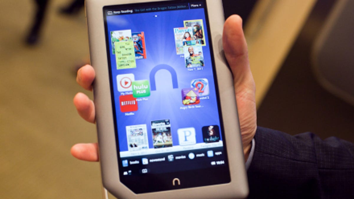 Down to $199 for a limited time, the Nook Tablet stands toe-to-toe with the Kindle Fire.
