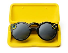 The camera built into Snapchat's "Spectacles" lets you shoot video that shows the world from your point of view.