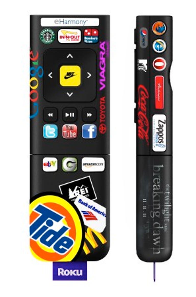 Roku's branded remote.