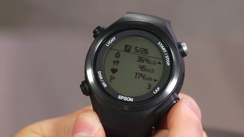 The Epson Runsense SF-810 has long battery life and accurate tracking