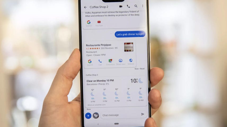 Google bringing AI to texting, Sprint's 5G launch plans