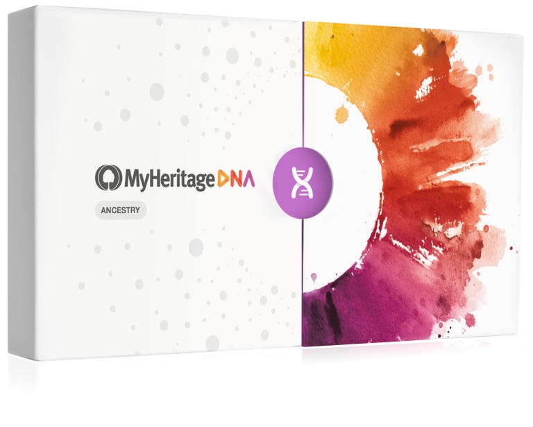 MyHeritage DNA test kit box