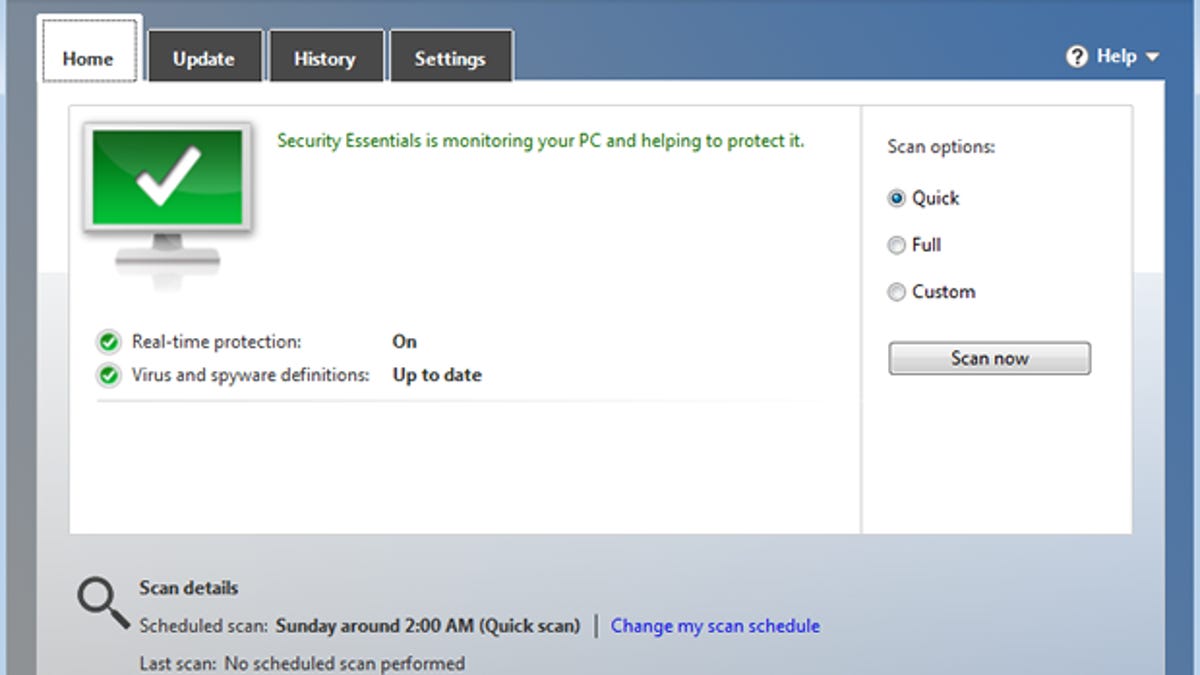 The new beta for Microsoft's latest version of Security Essentials