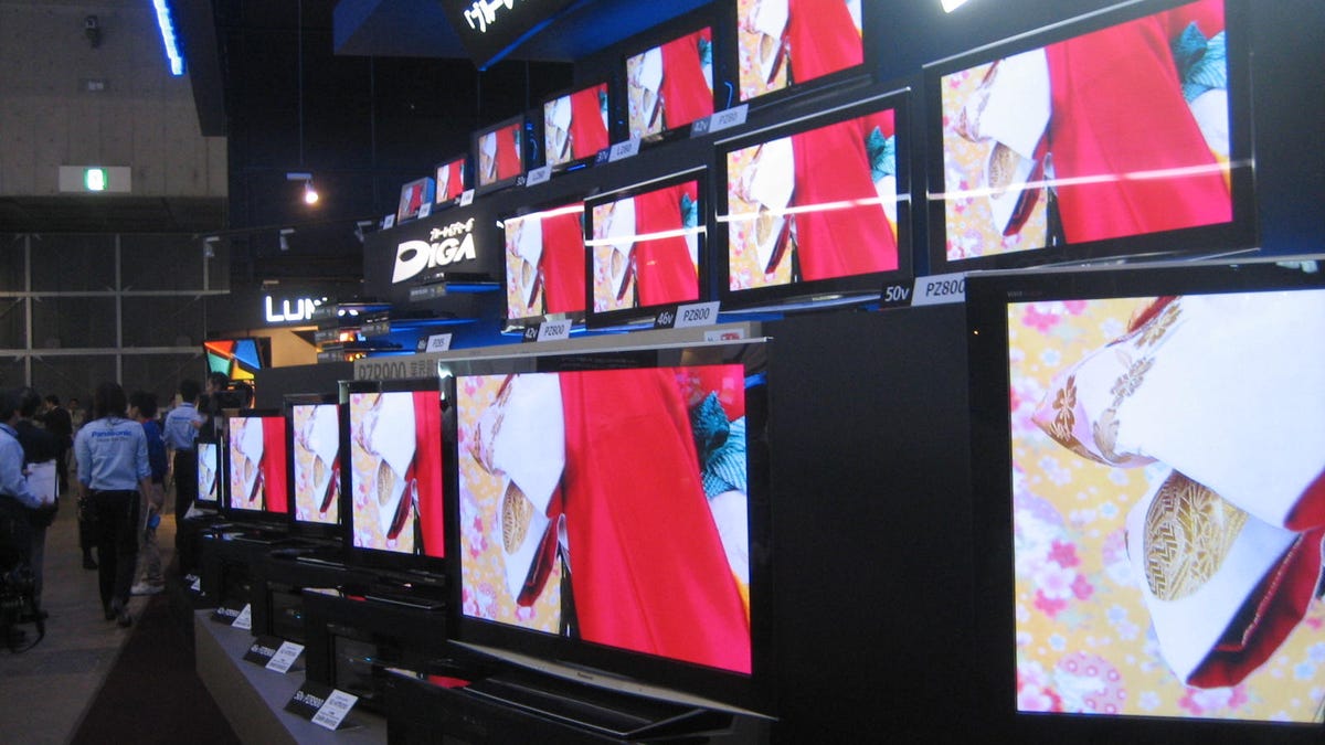 Ceatec isn't just a hotbed of futuristic gadgetry, it's also filled with accessible technology like really thin TVs.