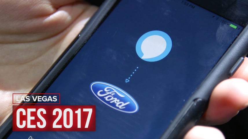 Ford is first to bring Alexa into the passenger seat