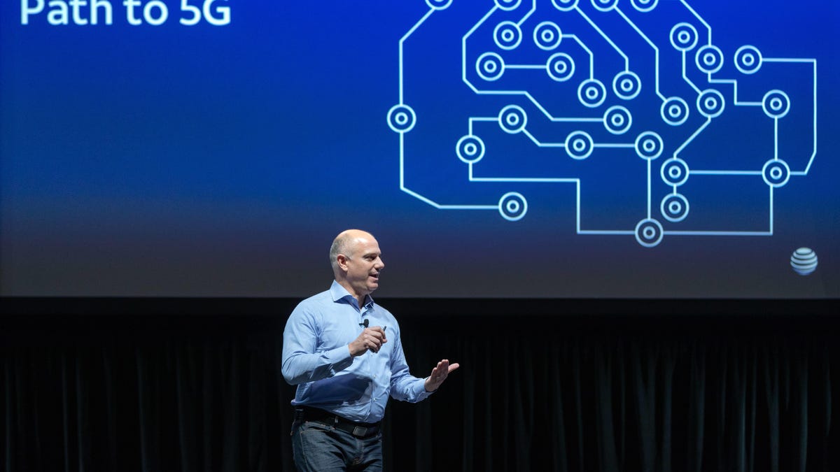 AT&T CTO Andre Fuetsch speaks of the company's 5G plans in September.