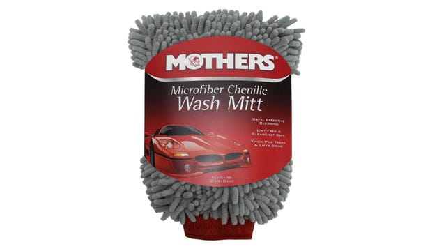Mothers Premium Chenille Car Wash Mitt