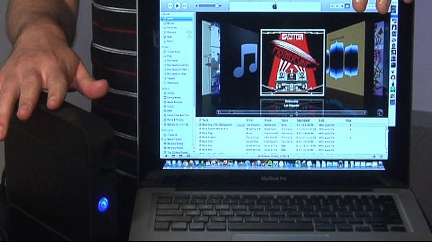 Move your iTunes library to an external drive